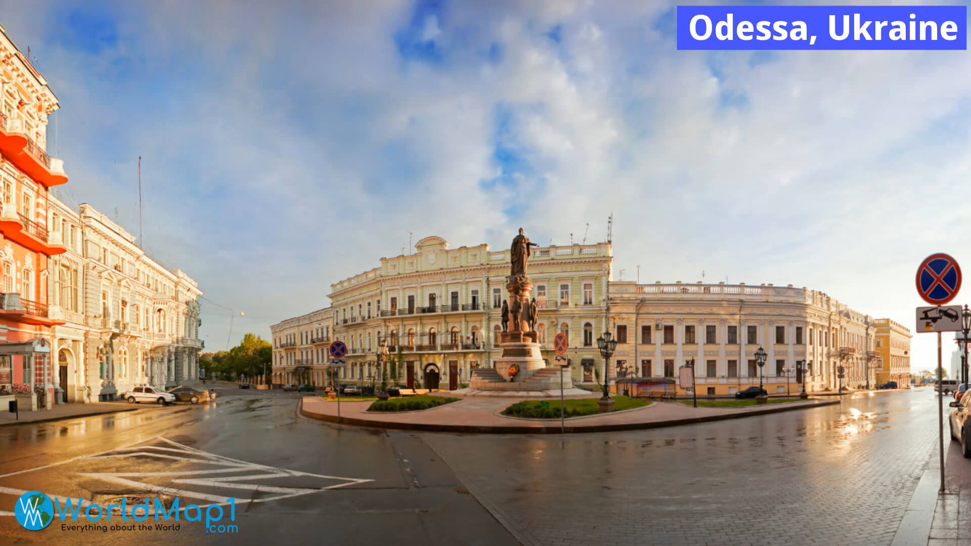 Stadt Odessa in der Ukraine